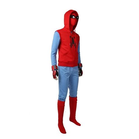 Spider Man Homecoming Tom Holland Spiderman Outfits Cosplay Costume