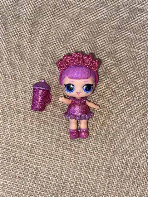 Lol Surprise Doll Sugar Queen Glitter Ultra Rare Pink Series 2