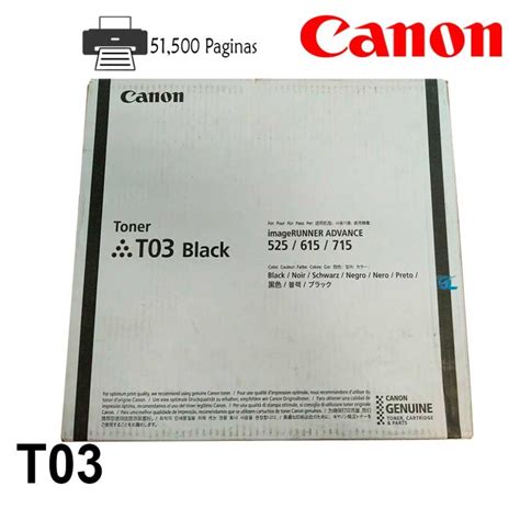 Toner Canon T Negro Ir I Original G Limagars Peru