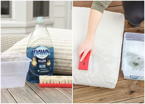 How To Clean Your Outdoor Cushions Pillows Cleaning Outdoor Cushions Clean Outdoor