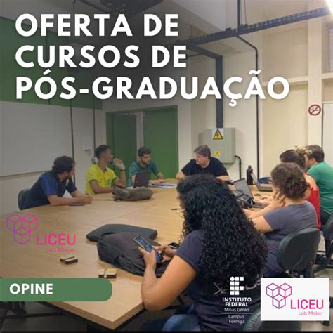 Ifmg Campus Formiga Faz Levantamento Para Oferta De Cursos De Pós Graduação Ifmg Campus Formiga