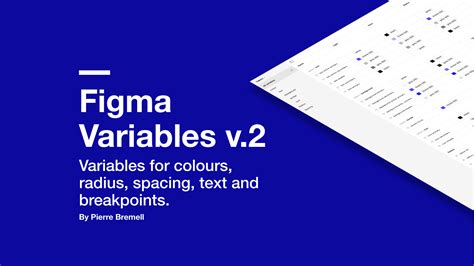 Figma Variables With Colours Radius Spacing Text And Breakpoints Figma