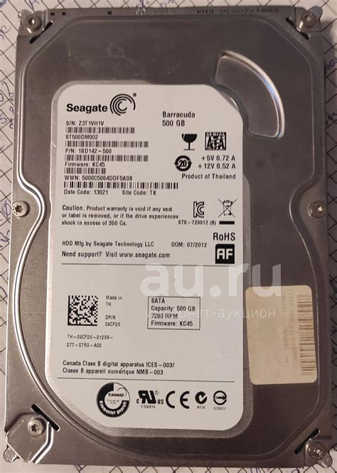 Жесткий диск для ПК 3.5" 500 ГБ Seagate Barracuda ST500DM002 — купить в ...