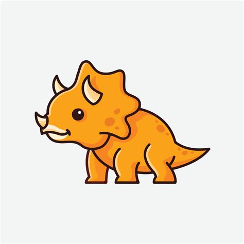 Dinosaur Triceratops Baby