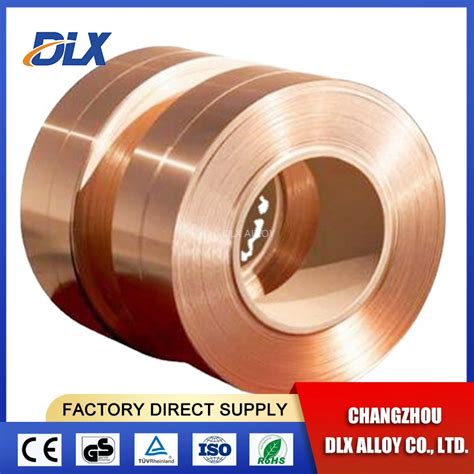 Uns C Alloy Beryllium Copper Strip Cube Beryllium Copper