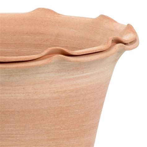 Wildwood Impruneta Fluted Pot Natural Terracotta Pots Planters