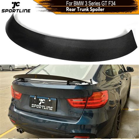 Racing Rear Trunk Lip Spoiler Boot Wing For Bmw 3 Series Gt F34