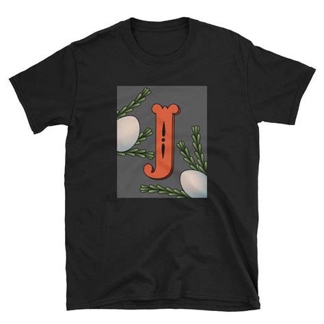 T Shirt Letter J Art Shirt Art T Shirt Monogram Shirt Etsy Monogram Shirts Art Shirts Letter J