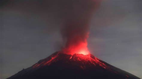 Volcán Popocatépetl Imágenes En Vivo De Su Actividad Uno Tv