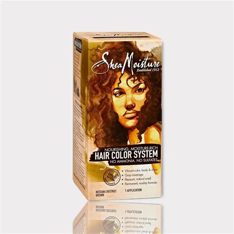 Shea Moisture Nourishing Moisture Rich Hair Color System Honesty Sales Uk