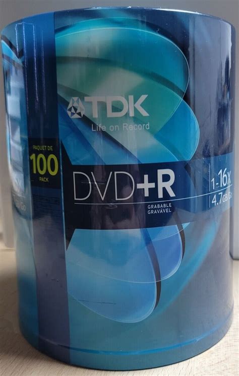 Tdk Dvd R Recordable X Gb Go Pack Spindle Sealed New Ebay