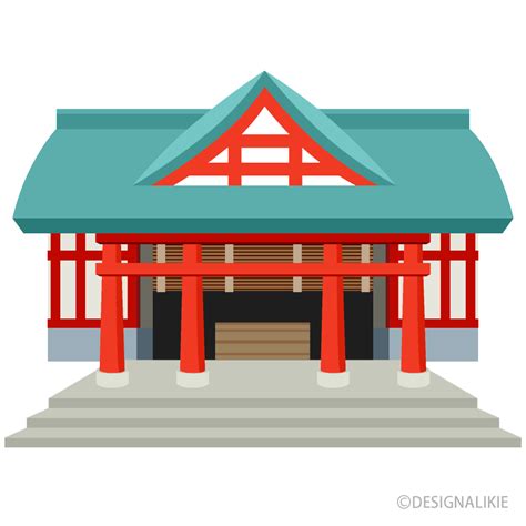 神社 イラスト 簡単 – 神社 イラスト かわいい – IKPUUB