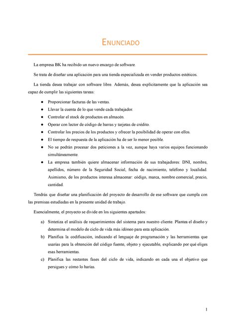 Entornos Desarrollo Dam Ejercicio Resuelto Enunciado La Empresa Bk