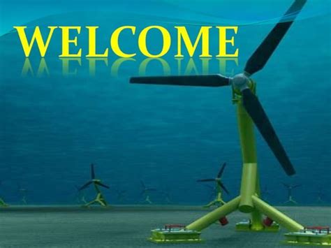 Underwater windmill | PPT