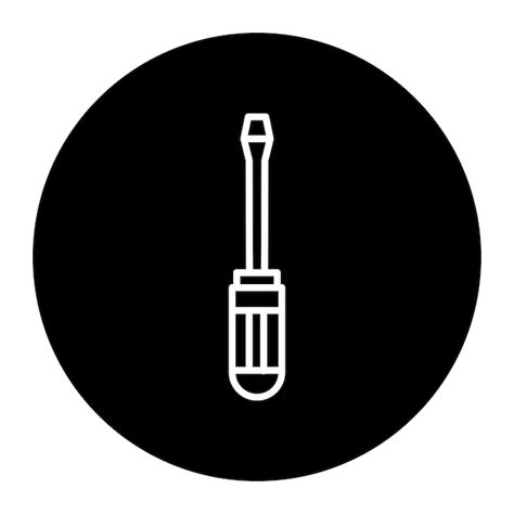 Premium Vector Screwdriver Icon