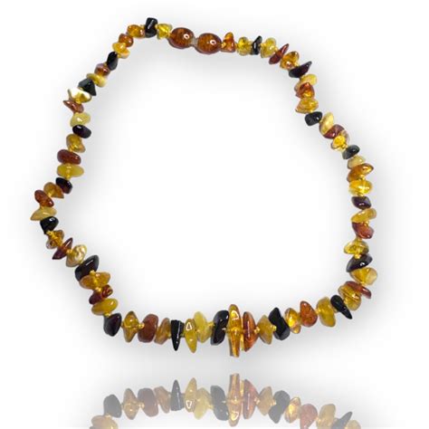 Collier D Ambre Pour B B Multicolore Histoires De F Es