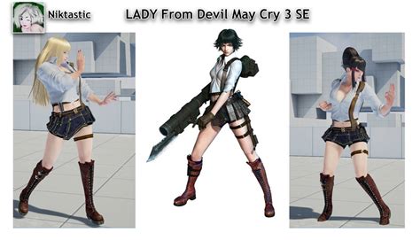 Lady From Dmc 3 In Tekken7 All Girls By Niku4186 On Deviantart