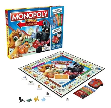 Juego De Mesa Hasbro Gaming Monopoly Junior Banco Mercadolibre