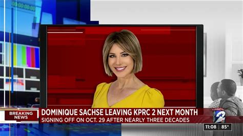 KPRC 2 Anchor Dominique Sachse To Start New Chapter After 28 Years On