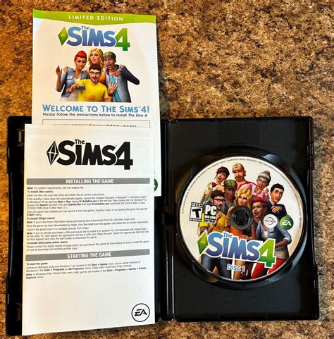 The Sims 4 Limited Edition 2014 Pc Dvd Rom Video Game Complete In Case