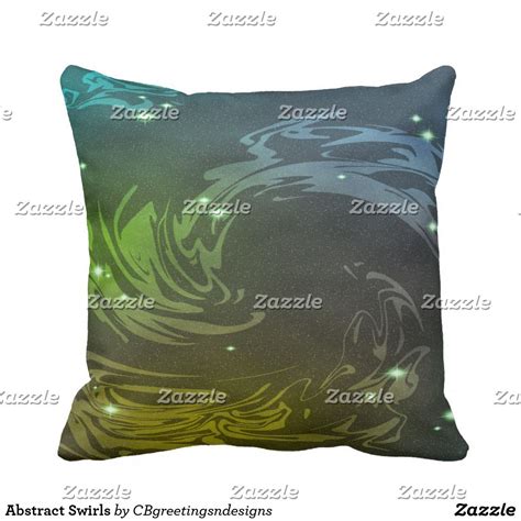 Abstract Swirls Throw Pillow Swirls Threw Zazzle Throw Pillows