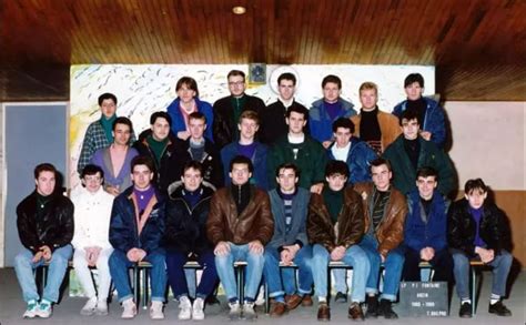 Photo de classe Terminales Bac Pro MSMA de 1988 Lycée Professionnel