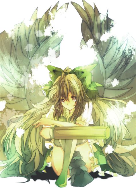 Kazatabi Lee Touhou Reiuji Utsuho Thighhighs Wings 224668 Yande Re