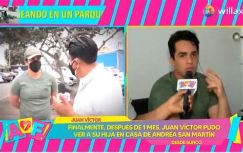 Después De Un Mes Juan Víctor Pudo Ver A Su Hija Dentro De La Casa De