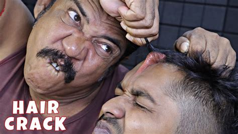 Unlimited Hair Cracking By Asim Barber Head Massage And Crunchy Cracks