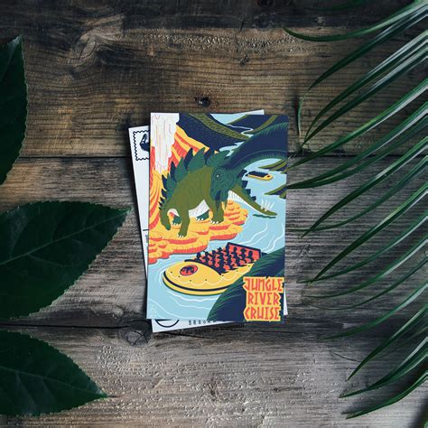 Jurassic Park Postcard Collection Value Pack Jurassic Park Etsy