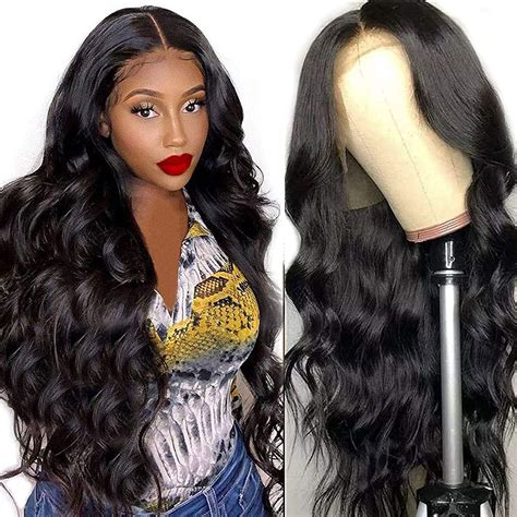 Skuld Body Wave Human Hair Wig X Lace Front Wigs Nat Rliche Gewellt