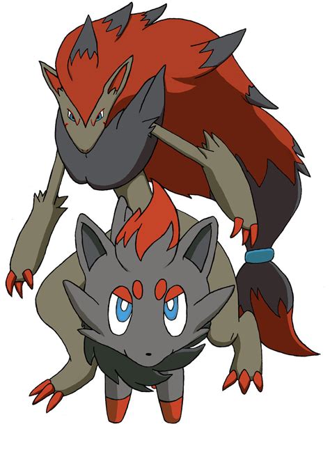 Zorua And Zoroark By Beagleboy4ever On Deviantart