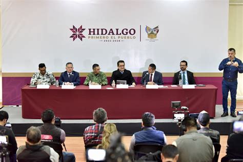 Gobierno De Hidalgo On Twitter En Conferencia De Prensa Presidida Por