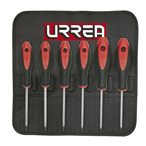 W Juego De Destornilladores Bimaterial Torx Urrea