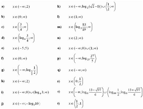 50 Logarithmic Equations Worksheet With Answers