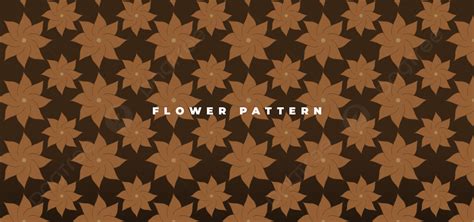 Beautiful Brown Floral Pattern Background, Floral, Flower, Pattern ...