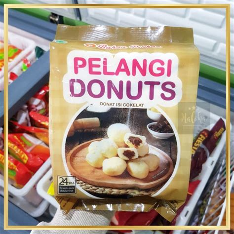 Jual Pelangi Donuts Donat Kentang Isi Coklat Ukuran Mini Isi 24 Pcs