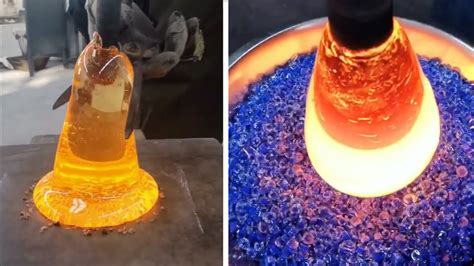 Satisfying Video That Will Make You Feel Good Glass Blowing Art Compilation Youtube