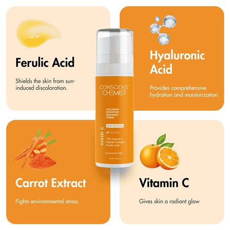 Skin Brightening 10 Vitamin C Serum For Face Conscious Chemist