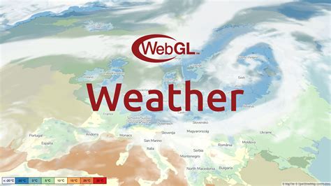 Visualize Weather Forecast with WebGL | MapTiler