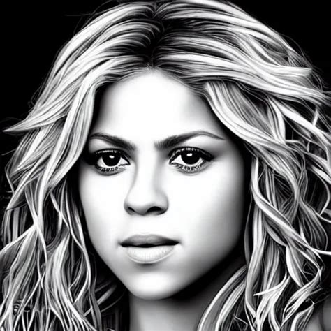 Shakira Beautiful Highly Detailed Portrait Stable Diffusion