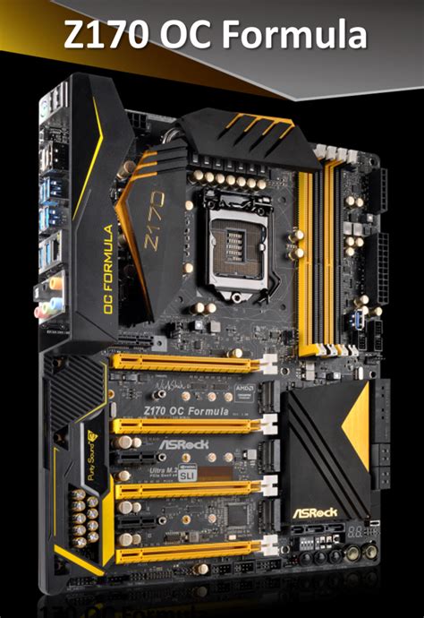 Asrock Z170 Oc Formula And Gaming Atx Intel Skylake Z170 Motherboards A Quick Look At 55