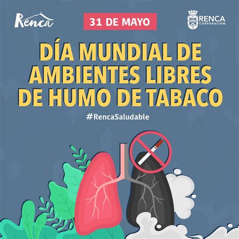 Municipalidad Renca on Twitter Día Mundial de Ambientes Libres de