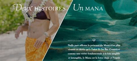 Tahiti Tourisme Lance Sa Nouvelle Campagne Deux Histoires Un Mana