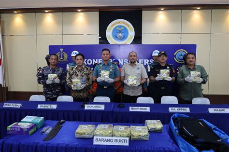 TNI AL Berhasil Gagalkan Penyelundupan Lebih Dari 1 Kg Narkoba Jenis