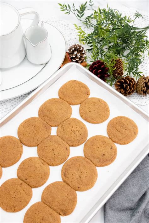 Soft Chewy Gingerbread Cookies Without Molasses Quick And Easy Baking