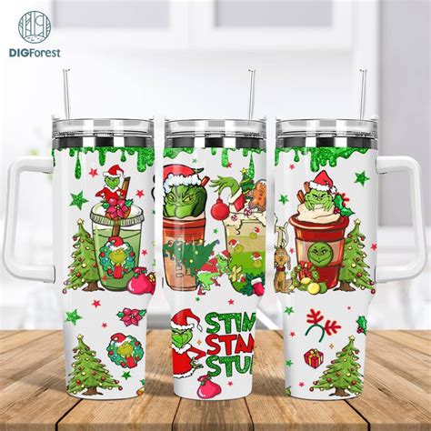 Christmas 40oz Tumbler Wrap Png Merry Christmas 2 Pieces 40 Oz Tumbler