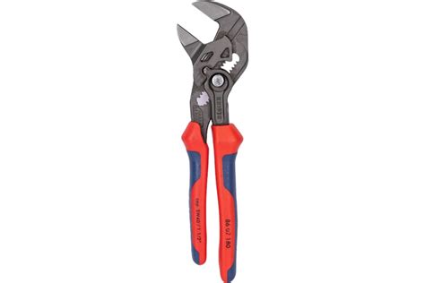 Переставные клещи ключ Knipex 180 мм 40 мм 1 1 2 серые 2К ручки Kn 8602180sb выгодная