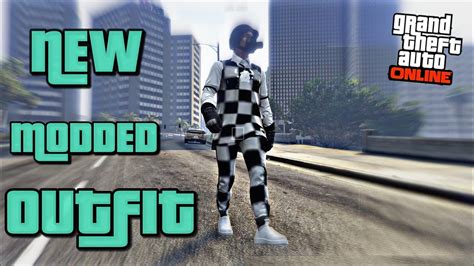 Gta Online How To Get The New Full Checkerboard Modded Outfit