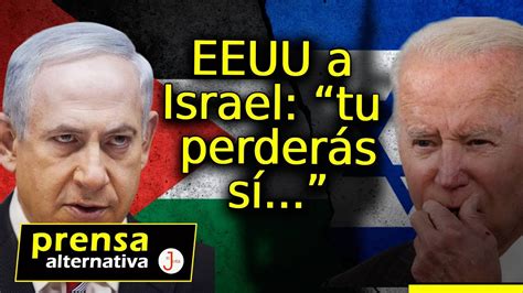 EEUU declara fracaso estratégico de Israel en Gaza YouTube